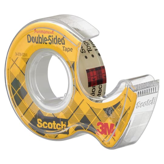 Scotch® Double Sided Tape, 3ct.